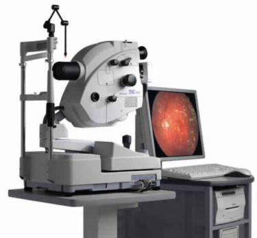 examen d'angiographie rétinienne - Centre Vision Laser Rabat